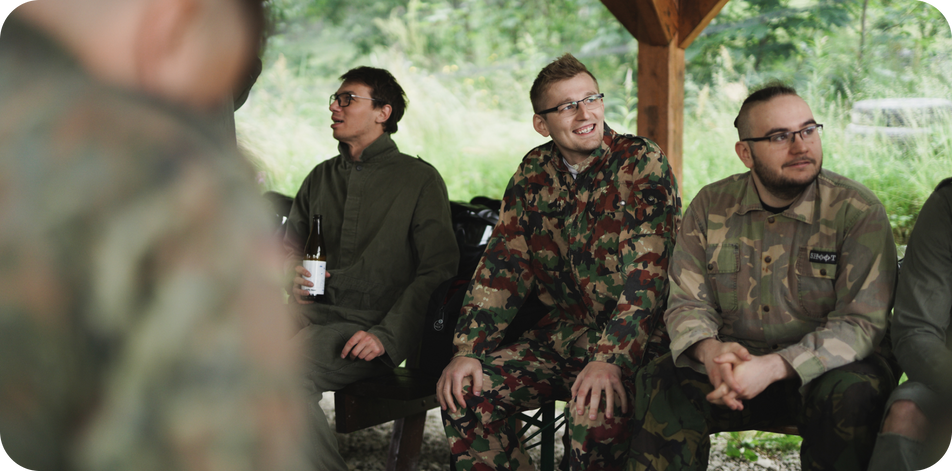 Paintball battlefield in Tatras